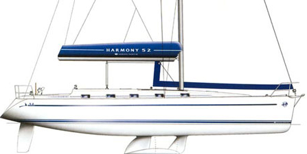Продажа яхты Harmony 52. Производитель Olivier Poncin